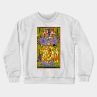 Krishna Vishwaroopa, Bhagavad Gita, Mahabharata 1740 India Crewneck Sweatshirt